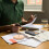 4Pcs Wood Iron Receipt Holder Spike Desk Bill Organizer Multi Use 10
