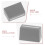 20Pcs Durable Rubber Slider Fader Caps for Mixer Console Grey 11