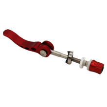 (red) Bike Seat Tube Quick Release Skewer - Durable