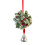 (Red) 2pcs Red & White Berry Mistletoe Christmas Decor 1