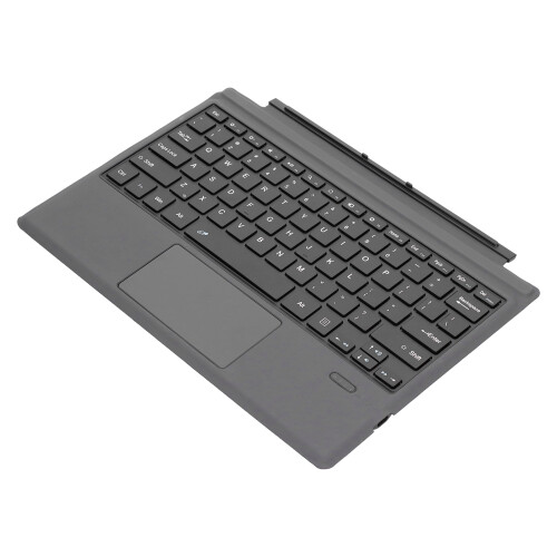 Bluetooth Enabled Wireless Keyboard For Surface Pro7To Pro3, Trackpad With Multi Touch Gesture Type C Charging Rechargeable Battery Magnetic 1