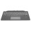 Bluetooth Enabled Wireless Keyboard For Surface Pro7To Pro3, Trackpad With Multi Touch Gesture Type C Charging Rechargeable Battery Magnetic 4