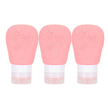 Squeezable Silicone Travel Bottles Reusable TSA Approved Easy To Refill Non Toxic Leak Proof Toiletries Containers Food Grade Travel Accessories For
