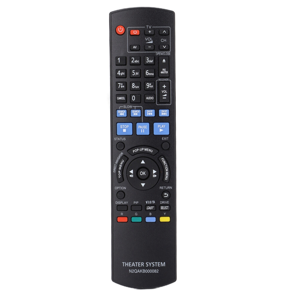 Easy To Use Ir Remote Control Replacement Remote For Blu Ray Disc Player Pre Programmed Operable Distance Up To10m Brand New Battery Required Abs 9028731820798