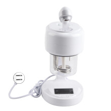Facial Steam Machine With360Rotating Nozzle Essential Oil Diffuser For Skin Rejuvenation Compact And Portable Home Spa Device Adjustable Output