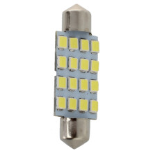 10x 42mm 16 LED Car Interior White SMD 3528 Dome Light Lamp Bulb 211-2 578 212-2