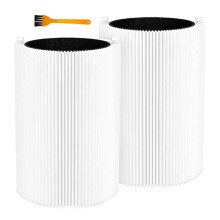 Replacement Filter for Blueair Pure 411, Fits Pure 411, 411 Auto, 411+ Air Purifiers Activated Carbon Filter