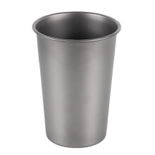 Acampamento Titânio Caneca de Cerveja Copo Turista Talheres Piquenique Equipamento de Cozinha Ao Ar Livre Viagens Cozinhar Panelas Caminhadas 300Ml