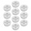 20Pcs White Plastic Drum Bung Caps Threaded Bucket Leak-Proof Lids 3