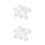 20Pcs White Plastic Drum Bung Caps Threaded Bucket Leak-Proof Lids 1