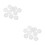 20Pcs White Plastic Drum Bung Caps Threaded Bucket Leak-Proof Lids 6