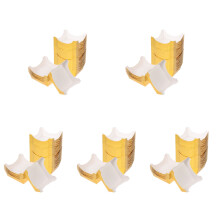 500Pièces Papiers Cupcake Dorés Anti Graisse Résistants Et Pratiques