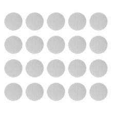20Pièces Boutons Couture Tissu Beige Ronds Pour Manteaux Robes