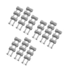 30Pièces Maillons Connecteurs Argent Stables Fiables