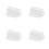 8Pcs Transparent PP Pencil Case Large Capacity for Office Art Students 1