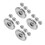 16Pcs Silver Cooking Pot Replacement Lids Stainless Steel Pan Covers 1