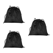 3Pièces Casque Noir Épais Portable Pour Activités Extérieures