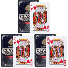 Cartes De Jeux Plastiques Couleurs Variées Pour Poker