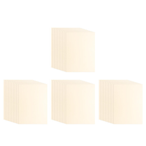 40Pièces A4 Beige Imprimable Scolaire