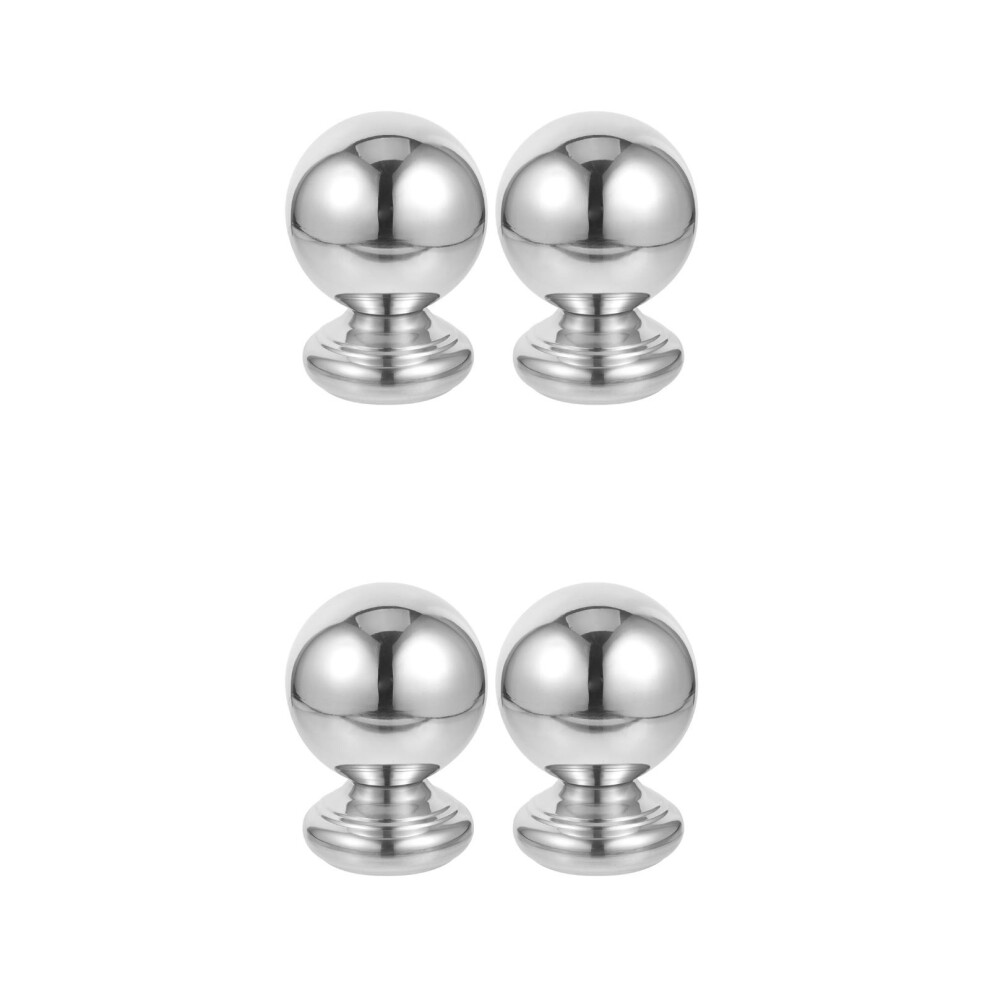 4Pcs Silver Handrail Balls For Stairs Stairway With Easy Installation 3713122731611