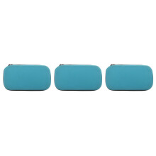 3Pcs Portable Blue Stethoscope Storage Bag Eva Shockproof Organizer