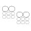 16Pcs Universal Mic Shock Mount Elastic Bands Rubber Noise Reducers 6