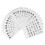 180Pcs White Game Cards for Education Fun Durable Paper 11