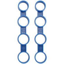 4Pièces Outils Bleus Pour Exercices De Doigts Guitare Et Instruments