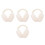 4Pièces Cache-Oreilles Blancs Douillets Usage Extérieur Hiver 8