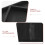 2Pcs Kitchen Silicone Sponge Holder Black Waterproof Counter Organizer 8