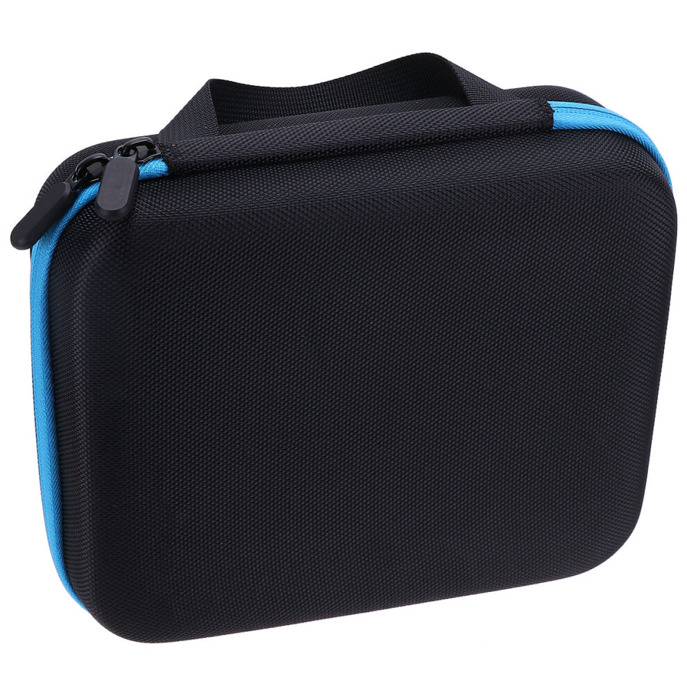 Vaguelly Blue 3Pcs 15Ml Essential Oil Bag Durable Zippered Cosmetic Bottle Case