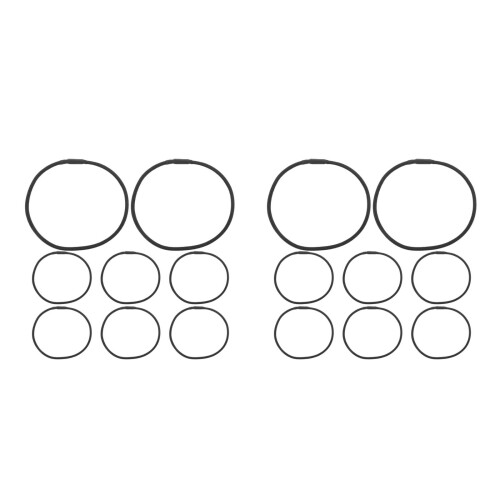 16Pcs Universal Mic Shock Mount Elastic Bands Rubber Noise Reducers