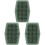 3pcs Bath Body Silicone Brush 2