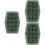 3pcs Bath Body Silicone Brush 6