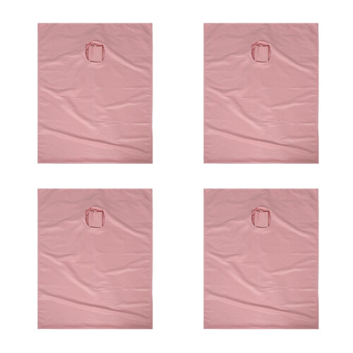 4Pcs Comfortable Pink Massage Table Cover Elastic Reusable Bed Cloth