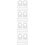 400Pièces Accessoires ABS Blancs Pour Fixation Bannière Plafond Violin 9
