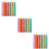 18Pcs Compact Sealing Wax Sticks for Documents and Letters 10