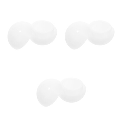 3Pcs Versatile White Dog Scent Training Balls for Agility