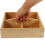 2St Draadloze Fruit- En Snackdoos Met 4 Compartimenten Bruin 11