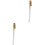 2Pcs Golden Wire Brush for Home Metal Surfaces Rust Cleaning Tool 4