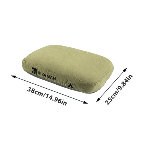 (Green) Travel Neck Pillow - Memory Foam, Ergonomic Support 1