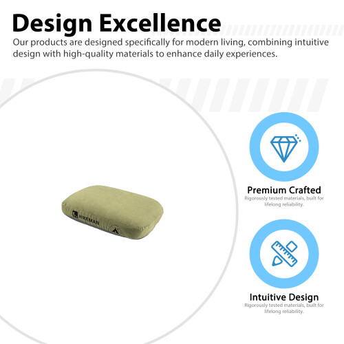 (Green) Travel Neck Pillow - Memory Foam, Ergonomic Support 2