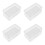 8Pcs Transparent PP Pencil Case Large Capacity for Office Art Students 7