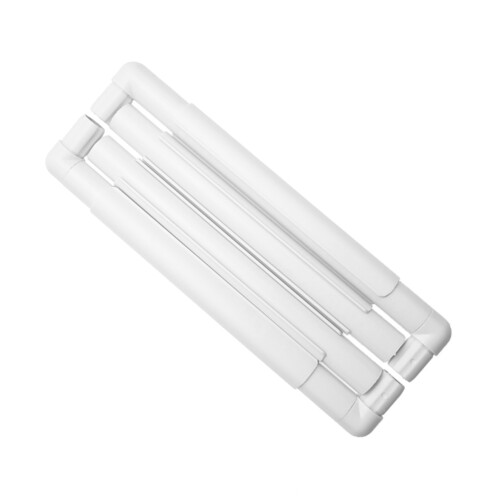 2Pcs White Embroidery Snap Frame Durable for Cross Stitch and Sewing 1