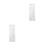 2Pcs White Embroidery Snap Frame Durable for Cross Stitch and Sewing 3