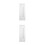 2Pcs White Embroidery Snap Frame Durable for Cross Stitch and Sewing 4