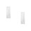 2Pcs White Embroidery Snap Frame Durable for Cross Stitch and Sewing 5