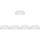 5Pcs White PVC Rain Gutter End Caps Easy Install Downspout Accessories 6