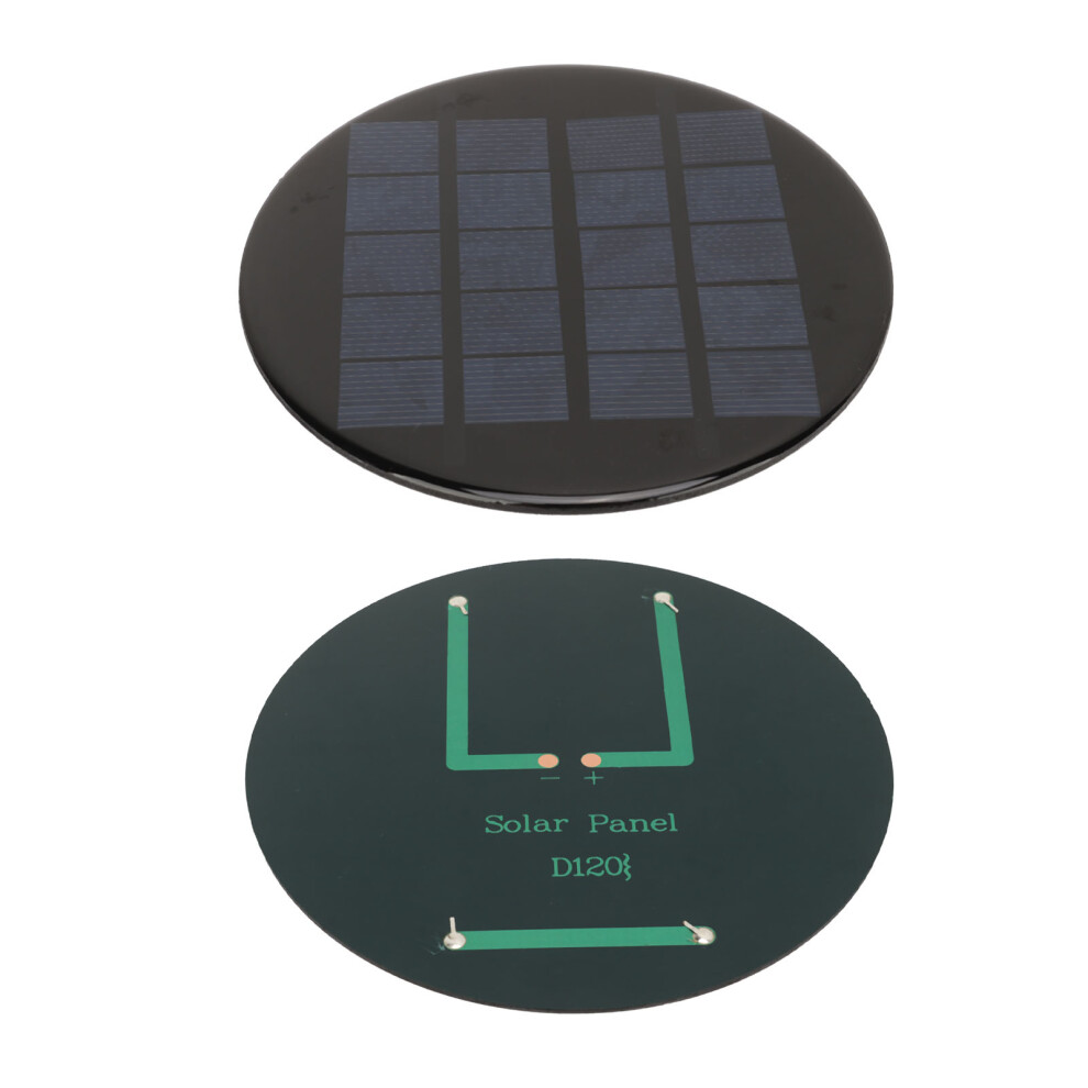 Polycrystalline Solar Cell Panel 1.1W 5V 120Mm Rechargeable Battery Compact 8481387499410