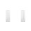 2Pcs White Embroidery Snap Frame Durable for Cross Stitch and Sewing 6